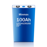 Prismatic Energy Storage LiFePO₄ Cell LFP34135192 3.2V 10000mAh Charge & Discharge Temperature -20℃~