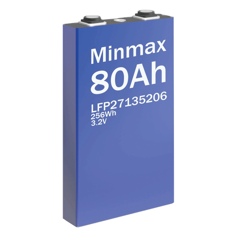 Prismatic Energy Storage LiFePO₄ Cell LFP27135206 3.2V 80000mAh Charge & Discharge Temperature -20℃~