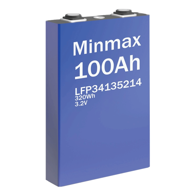 Prismatic Energy Storage LiFePO₄ Cell 3.2V 100000mAh Charge & Discharge Temperature -20℃~+60℃