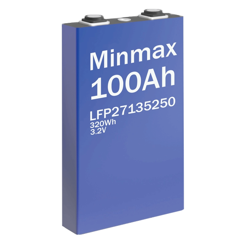 Prismatic Energy Storage LiFePO₄ Cell 3.2V 100000mAh Charge & Discharge Temperature -20℃~+60℃